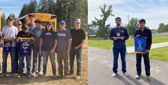 Prosser FFA Land Judging and Tractor Teams