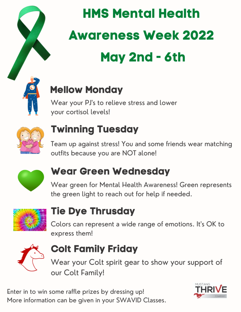 Mental Health Awareness Week Flyer
