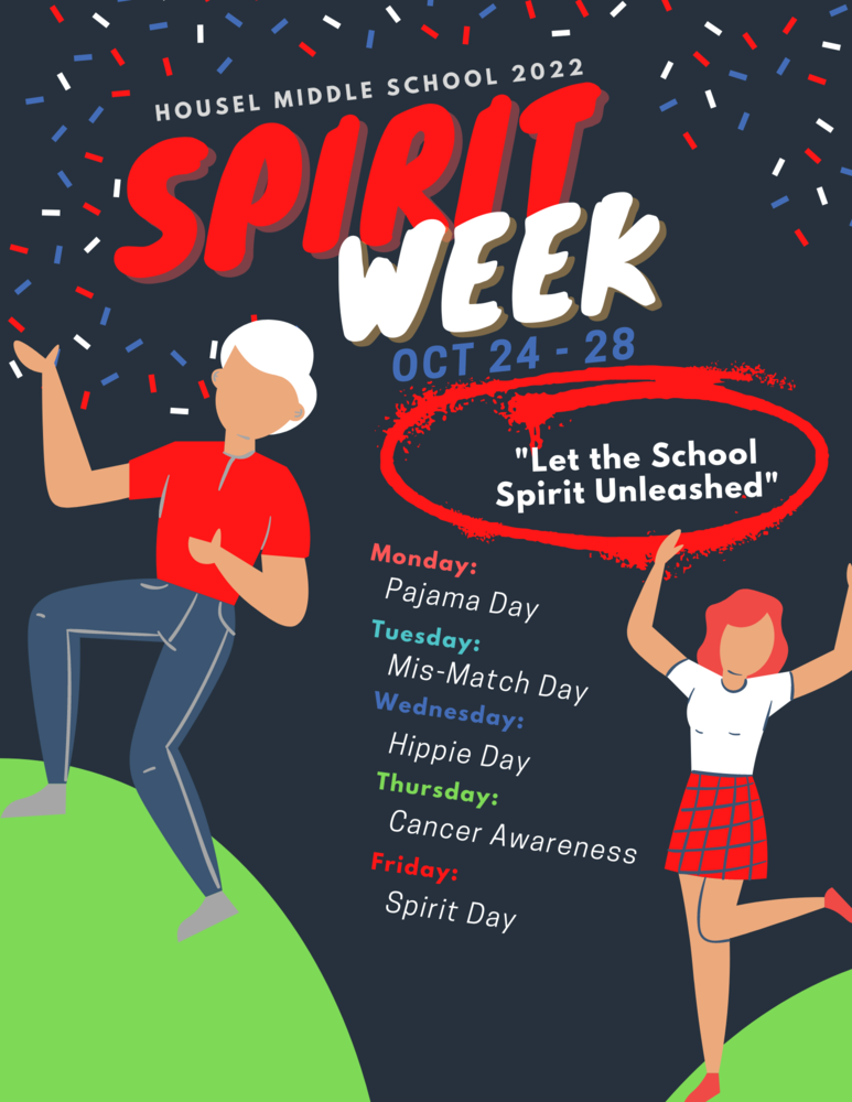 Spirit Week Flyer