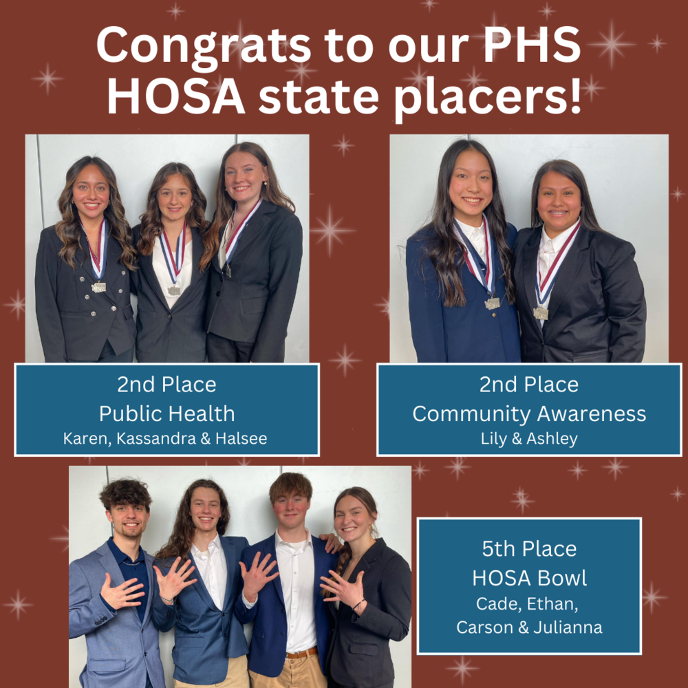 State HOSA Placers
