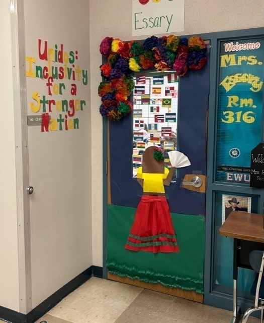 Hispanic Heritage Month Door Decorating Contest Housel Middle School